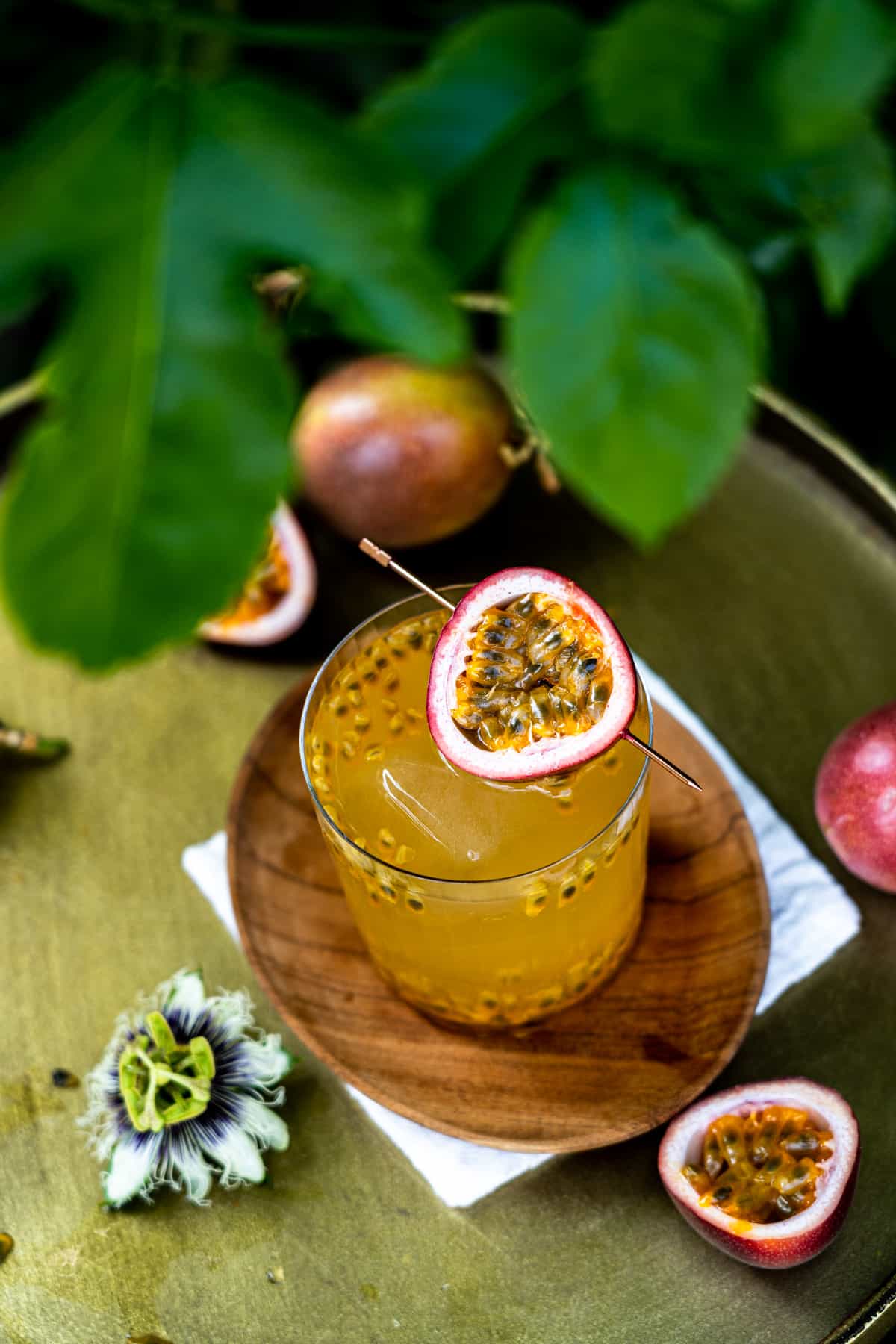 Super Simple Passion Fruit Gin and Tonic Leisure Fan Club