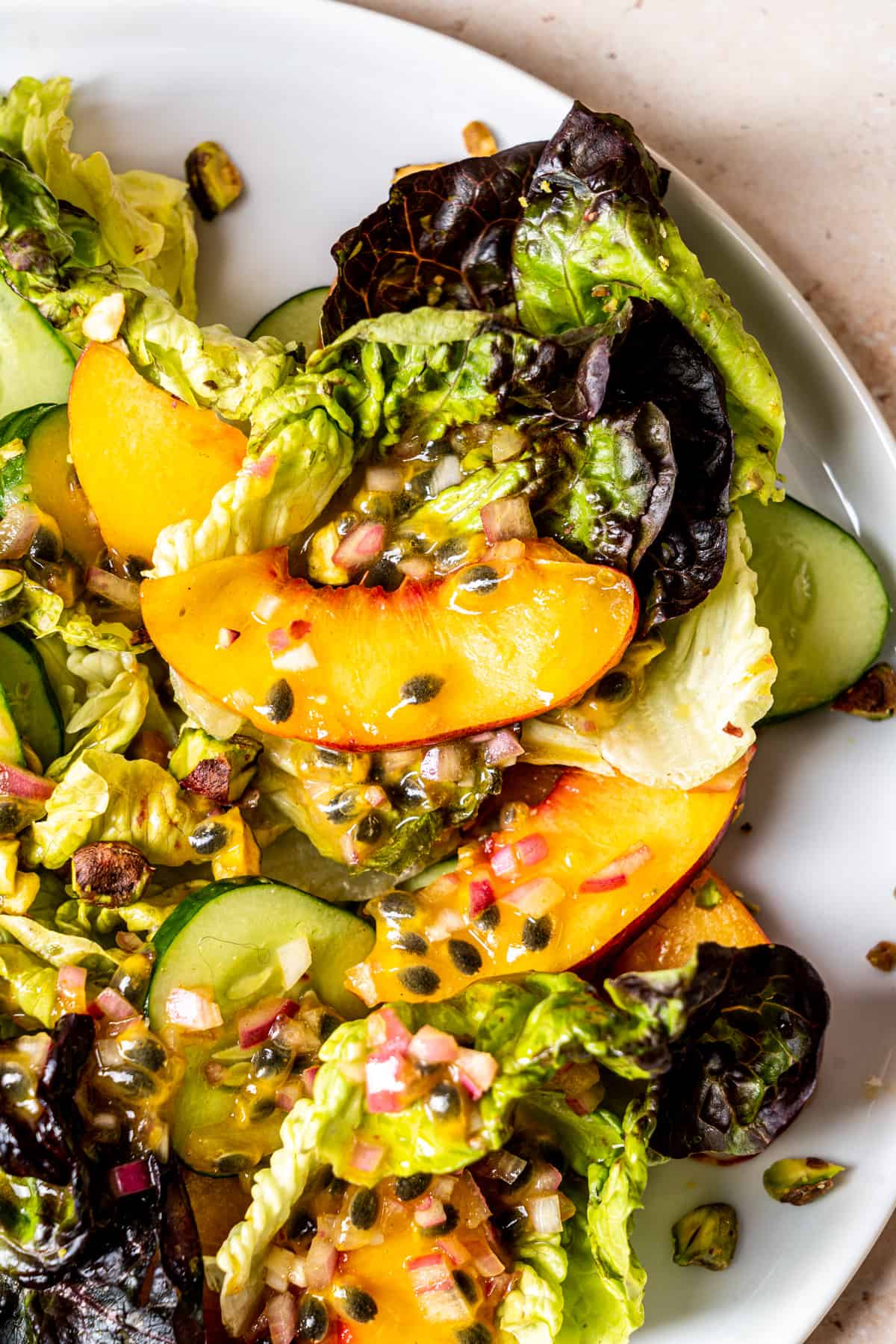 Peach Passion Salad